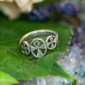 Ankh, Key of Life Silver Ring
